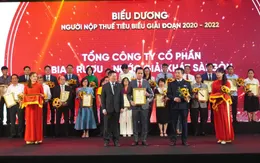 SABECO được vinh danh Doanh nghiệp nộp thuế tiêu biểu 2020-2022