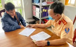 Lâm Đồng: Phạt 5 triệu đồng, tước bằng lái 2 tháng đối với tài xế vượt ẩu trên đèo Mimosa