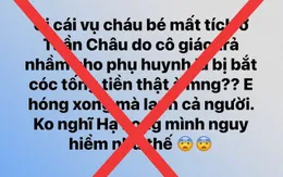 Thực hư thông tin bắt cóc trẻ em, đòi tiền chuộc ở thành phố Hạ Long