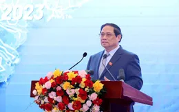 Thủ tướng Phạm Minh Chính dự Lễ ký kết và triển khai Chuỗi dự án khí - điện Lô B - Ô Môn