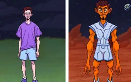 Bạn sẽ trông như thế nào nếu sống trên 7 hành tinh khác nhau?