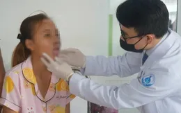 Dùng 15m chỉ khâu lại khuôn mặt bé gái bị tai nạn giao thông