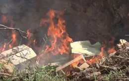 Phú Yên: Tiêu hủy hơn 4 tấn shisha không rõ nguồn gốc