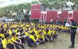 Trải nghiệm, thực hành các kỹ năng phòng cháy, chữa cháy và cứu nạn