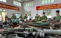 Công an Đắk Lắk kêu gọi người dân giao nộp nhiều loại vũ khí