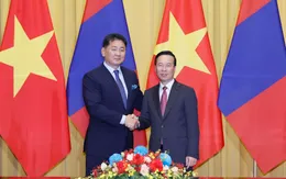 Chủ tịch nước Võ Văn Thưởng chủ trì Lễ đón Tổng thống Mông Cổ thăm cấp Nhà nước tới Việt Nam