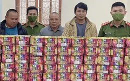 Bắt 3 đối tượng tàng trữ trái phép số lượng lớn pháo nổ