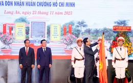 Chủ tịch nước Võ Văn Thưởng dự Lễ kỷ niệm 60 năm chiến thắng trận Hiệp Hoà