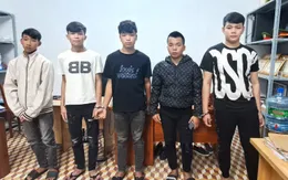 Bắt 6 đối tượng bắt giữ người trái pháp luật và phá hoại tài sản người khác