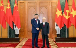 Tổng Bí thư Nguyễn Phú Trọng hội đàm với Tổng Bí thư, Chủ tịch nước Trung Quốc Tập Cận Bình