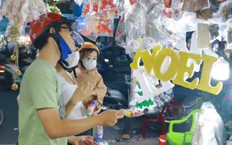 Thị trường Giáng sinh: Thông tươi, tùng thơm hút khách