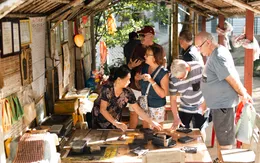 Tranh làng Sình sống cùng văn hoá Huế