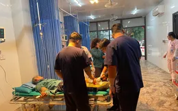 Lóc da cẳng chân phức tạp sau tai nạn giao thông