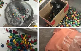 Kiên Giang: Bắt quả tang thanh niên sản xuất, mua bán hàng nghìn viên pháo nổ