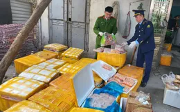 Hà Nội: Thu giữ gần 1 tấn thực phẩm bẩn cung cấp cho nhà hàng, quán ăn vỉa hè