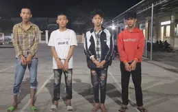 Bắt giữ 4 đối tượng "nhí" mang dao đi cướp tài sản