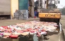 Hàng giả, hàng nhái: Tiêu hủy là chế tài xử phạt mạnh tay