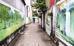 Tô điểm làng quê bằng tranh bích họa