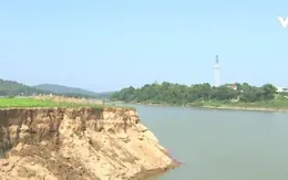 Làm rõ tình trạng sạt lở bờ sông Mã
