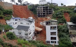 Lâm Đồng: Đình chỉ các công trình đang thi công trong vùng sạt lở