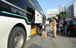 Bình Dương: Xe khách, xe chở hàng ''vào tầm ngắm''