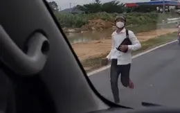 Nam thanh niên chặn đường, đập phá xe cấp cứu trình diện công an