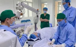 Cấp cứu kịp thời ca bệnh bị vỡ nhãn cầu trái, phòi kẹt tổ chức nội nhãn