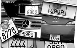 Từ 15/8, cấp biển số theo mã định danh của chủ xe