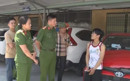 Bắt đối tượng siết cổ lái xe, cướp ô tô và tiền