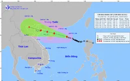 Bão số 1 đang mạnh lên, cách bán đảo Lôi Châu (Trung Quốc) khoảng 470km