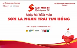 Hành trình Đỏ 2023: Số người hiến máu tăng dần qua các năm tại vùng cao Sơn La