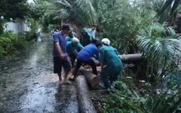 Kiên Giang: Gần 600 cán bộ, chiến sĩ hỗ trợ nhân dân khắc phục hậu quả thiên tai