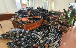 Thu hồi được trên 4.500 vũ khí các loại trong 40 ngày