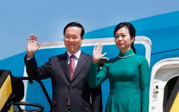 Chủ tịch nước Võ Văn Thưởng tới Vienna, bắt đầu thăm chính thức CH Áo