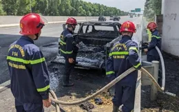 Liên tiếp xảy ra các vụ cháy ô tô trên cao tốc