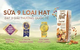 Bộ sưu tập giải thưởng quốc tế “khủng” của sản phẩm mới ra mắt nhà Vinamilk - Sữa hạt Super Nut