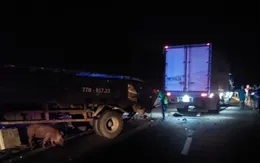 Lại xảy ra tai nạn trên cao tốc Vĩnh Hảo - Phan Thiết, 2 người bị thương