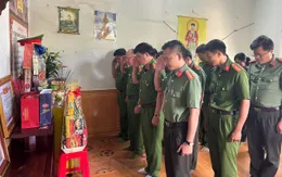 Công an tỉnh Bình Dương thăm gia đình các chiến sĩ hy sinh tại tỉnh Đắk Lắk