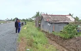 Khổ vì nền đường cao hơn nền nhà