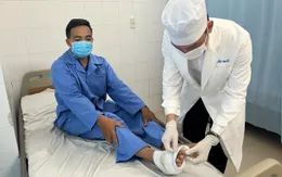Hồi sinh bàn chân bị đứt lìa cho nam bệnh nhân 37 tuổi