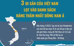 3 di sản của Việt Nam lọt vào danh sách đáng thăm nhất Đông Nam Á