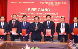 Hoàn thành cập nhật kiến thức cho cán bộ các địa phương