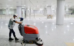 Nhà ga metro Bến Thành đã hoàn thiện 99%