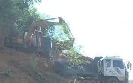 Nguy cơ sạt trượt do khai thác đất đồi trái phép