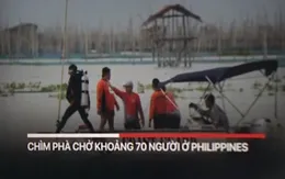 Chìm phà chở khoảng 70 người ở Philippines