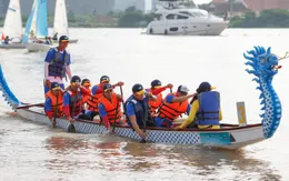 Sôi nổi Giải đua thuyền truyền thống 2023