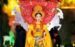 Dàn Hoa hậu, Á hậu trình diễn thời trang "Tinh hoa cố đô"