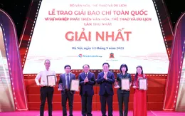 Tôn vinh các tác phẩm báo chí đóng góp cho sự nghiệp phát triển văn hóa, thể thao và du lịch