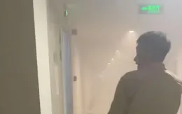 Cháy căn hộ chung cư ở TP Hạ Long