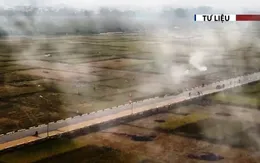 Hạn chế đốt rơm rạ uy hiếp an toàn bay